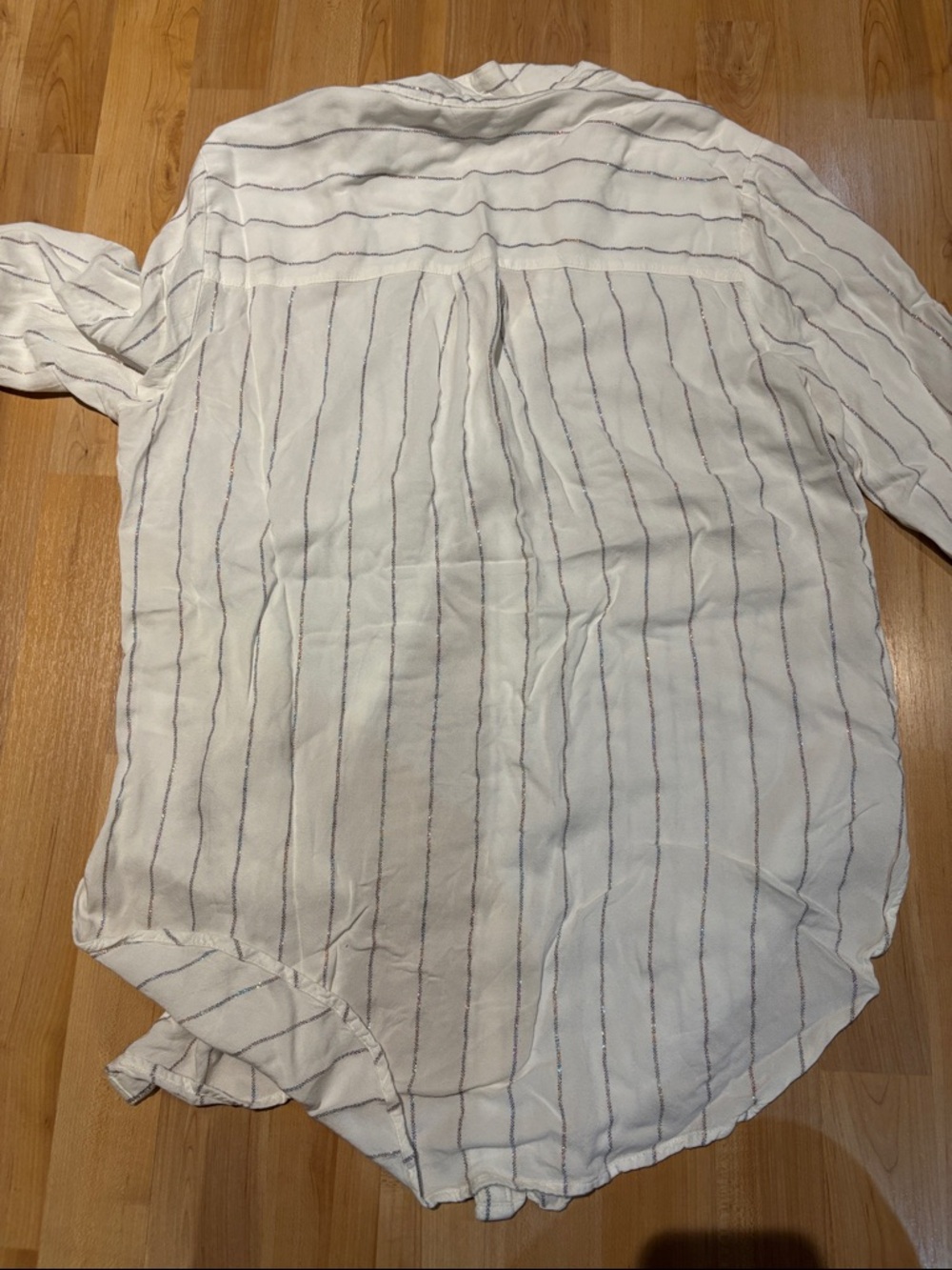 Candie’s Women’s Long Sleeve Button-Up Blouse – Size XL - Picture 9 of 9